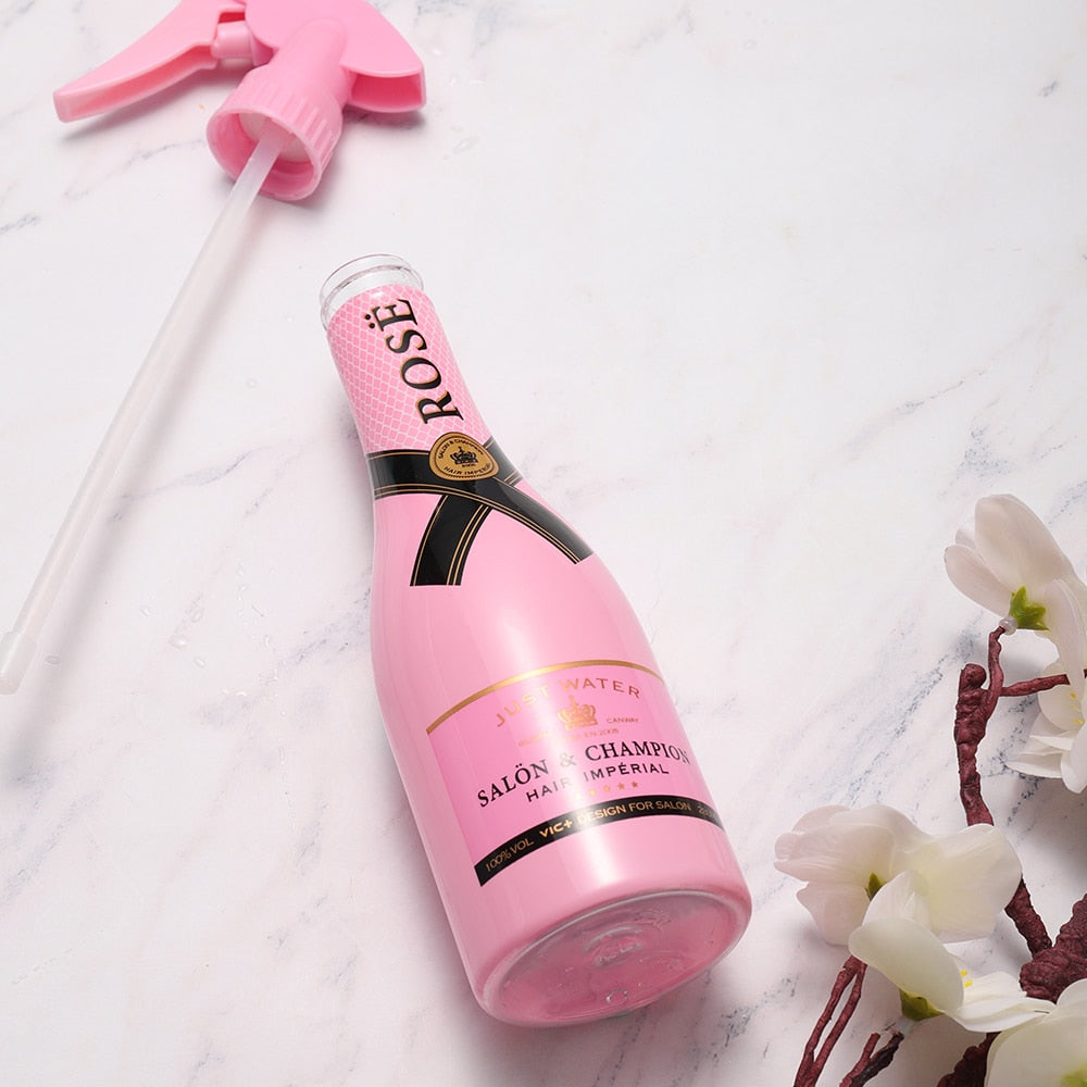 Champagne Inspired Refillable Mist Water Spray Bottle